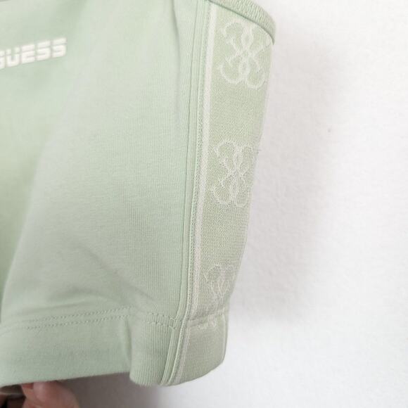 NWT Guess Pastel Green Eco Active Logo Athletic Tank Top - Picture 5 of 8